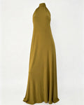 Robe longue dos nu à noeud - taille L