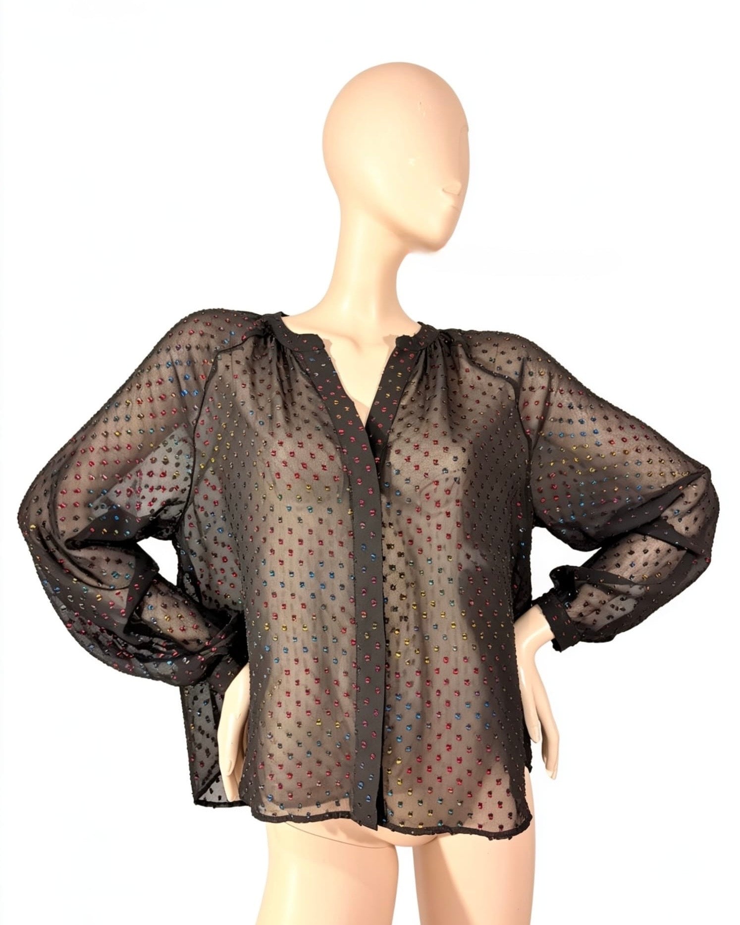 Chemise transparente - taille 36