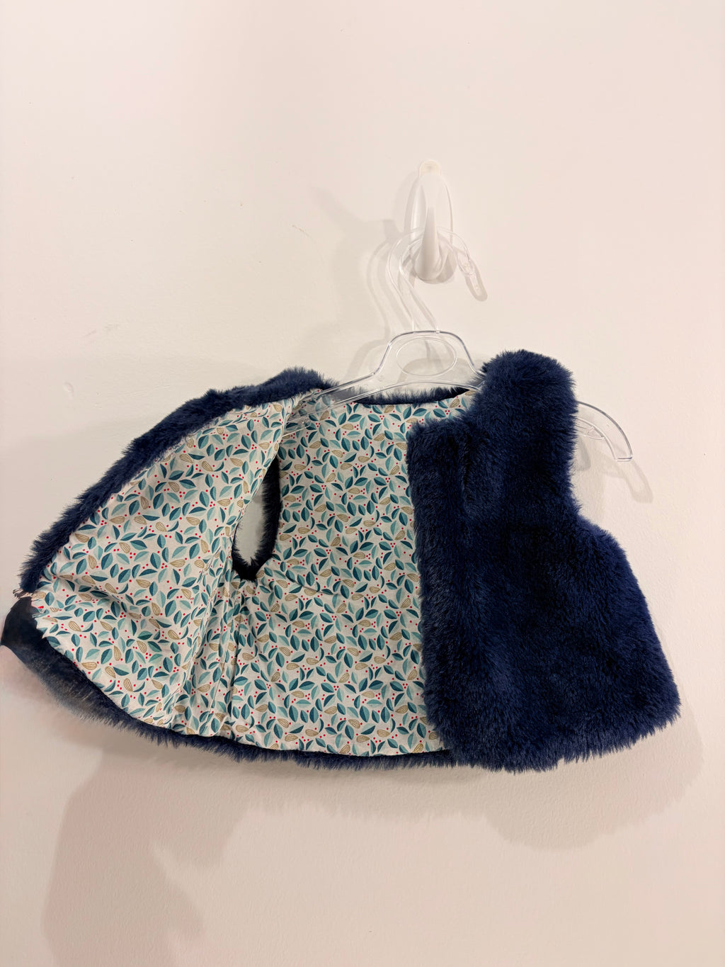 Gilet réversible sans manches - 6 mois