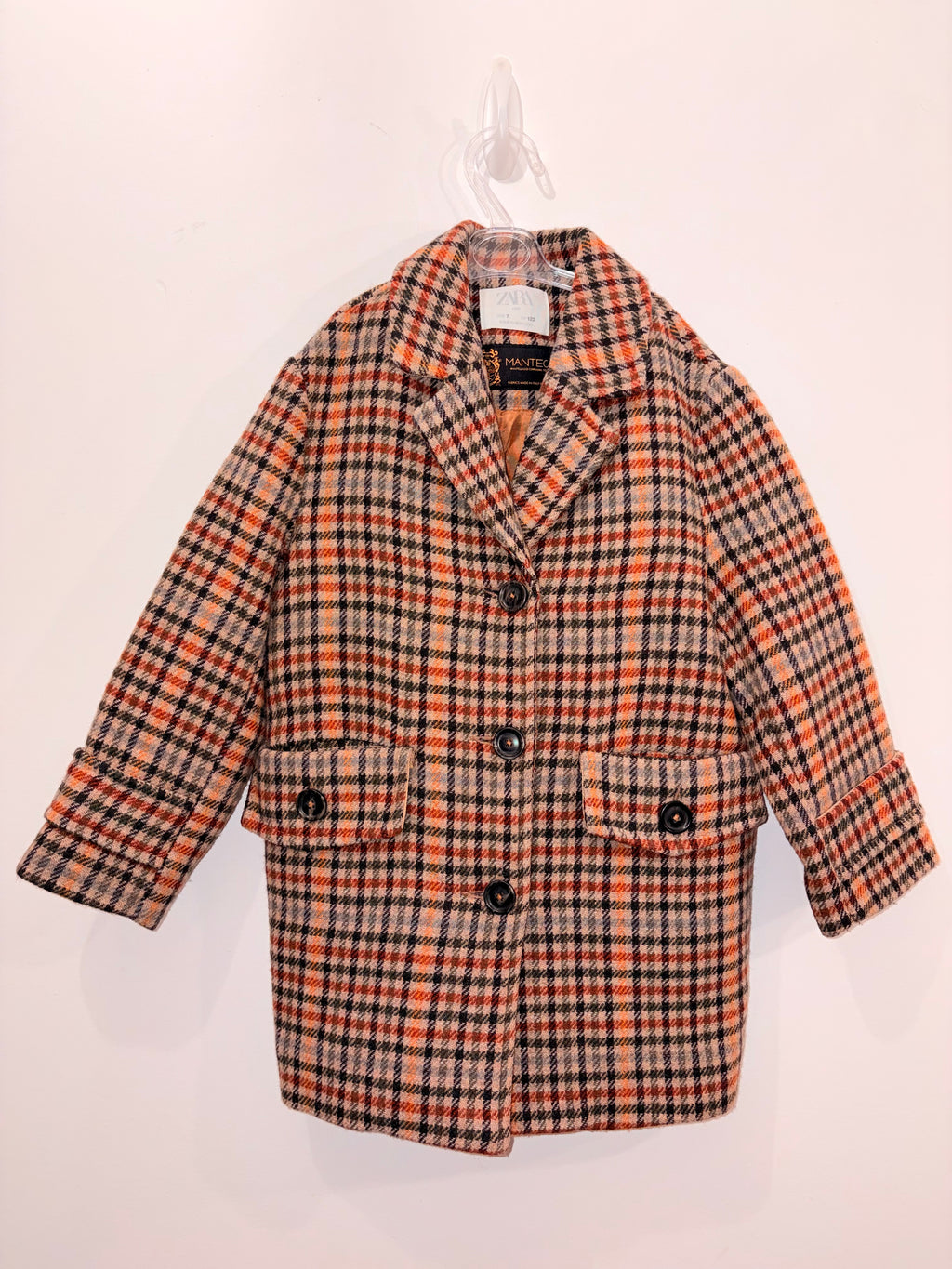 Manteau en laine - 7 ans