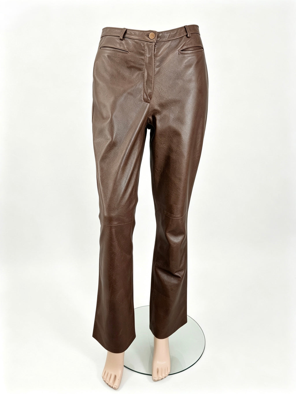 Pantalon en cuir veritable - taille 40