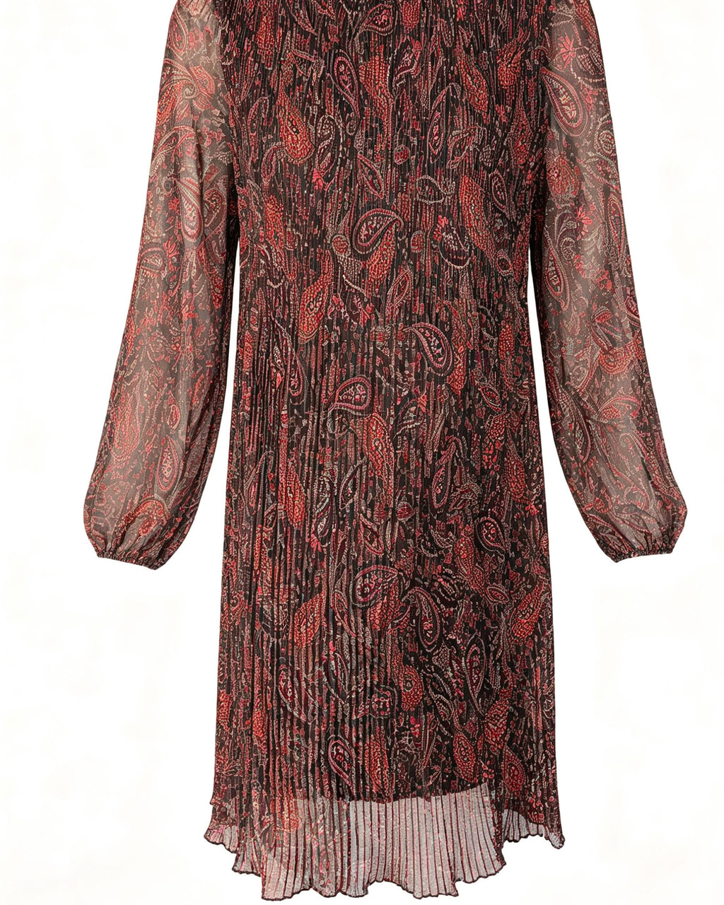 Robe courte plissé - élégance bohème - Taille M