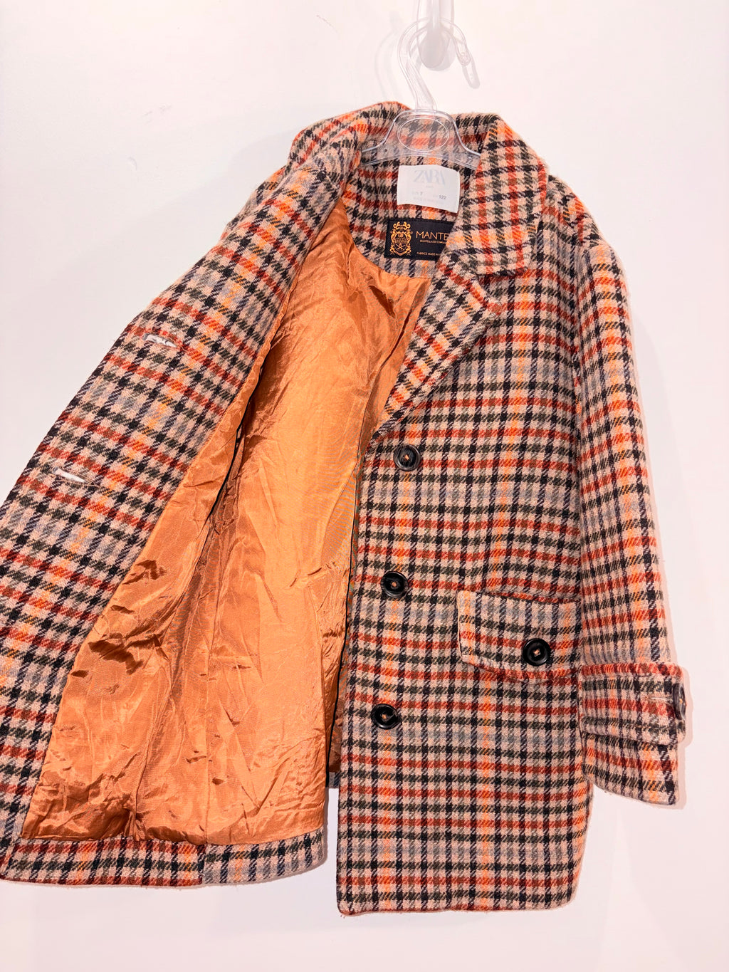 Manteau en laine - 7 ans