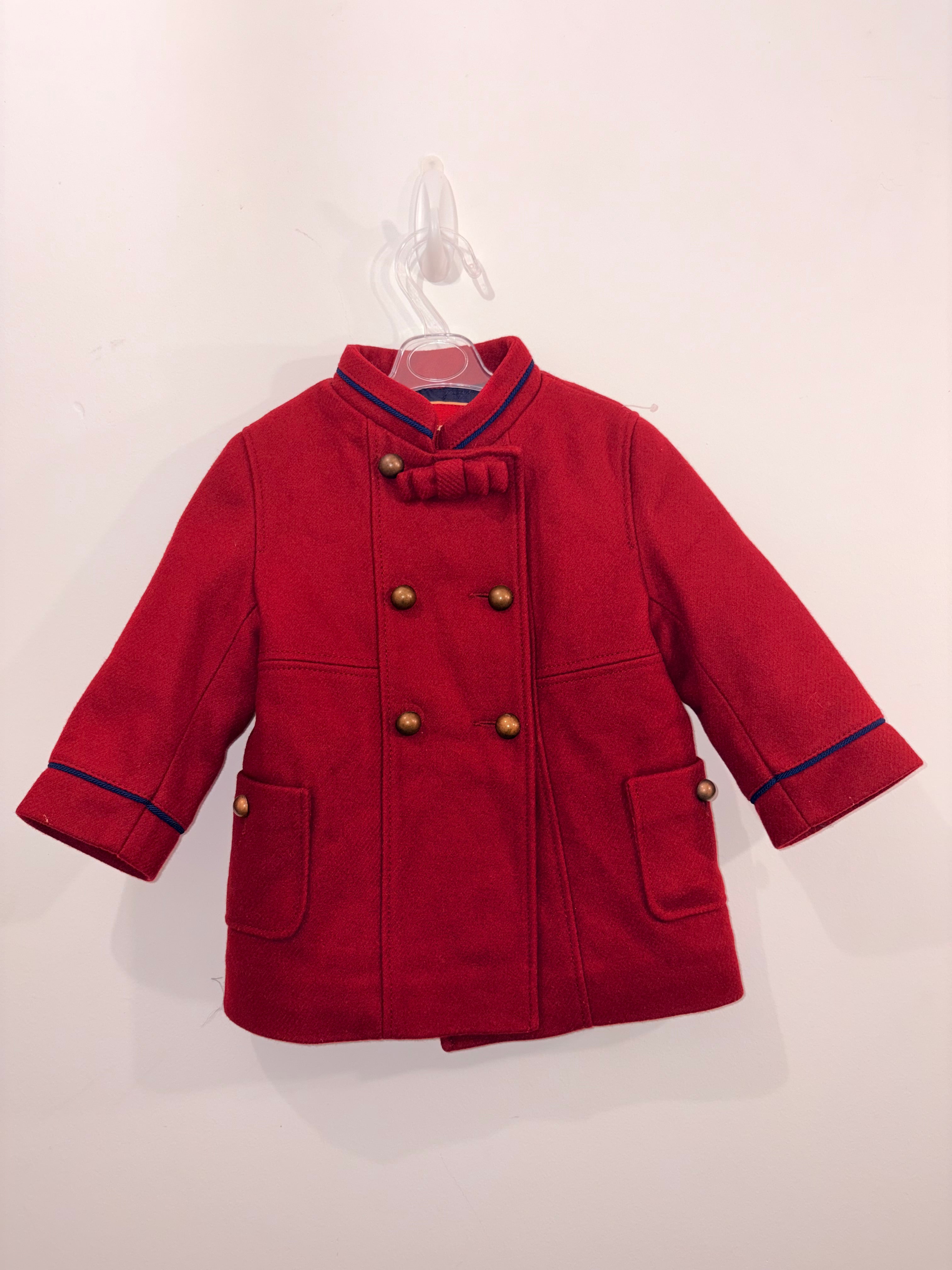 Manteau en laine - 18 mois