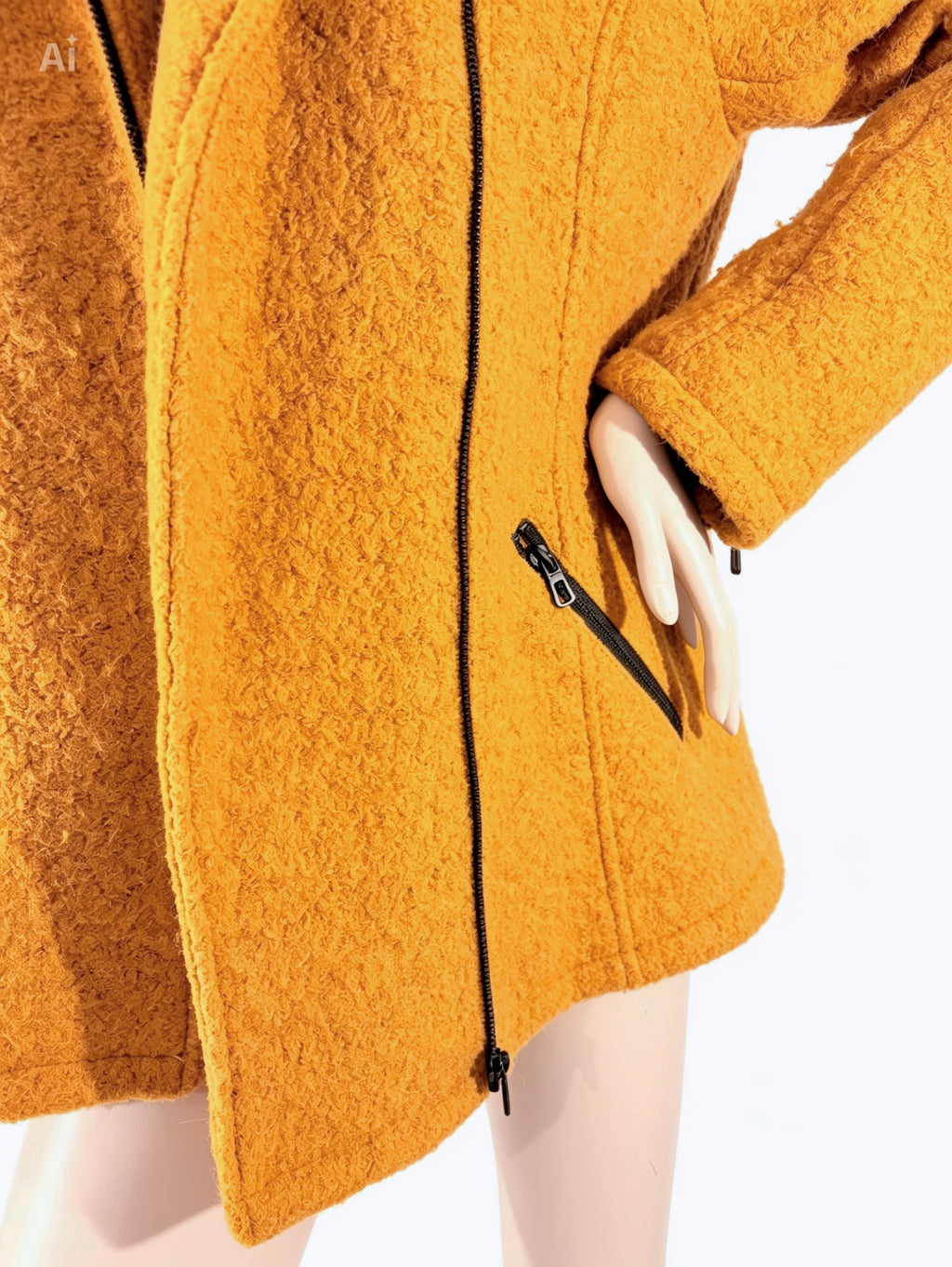 Manteau 50% laine (neuf)