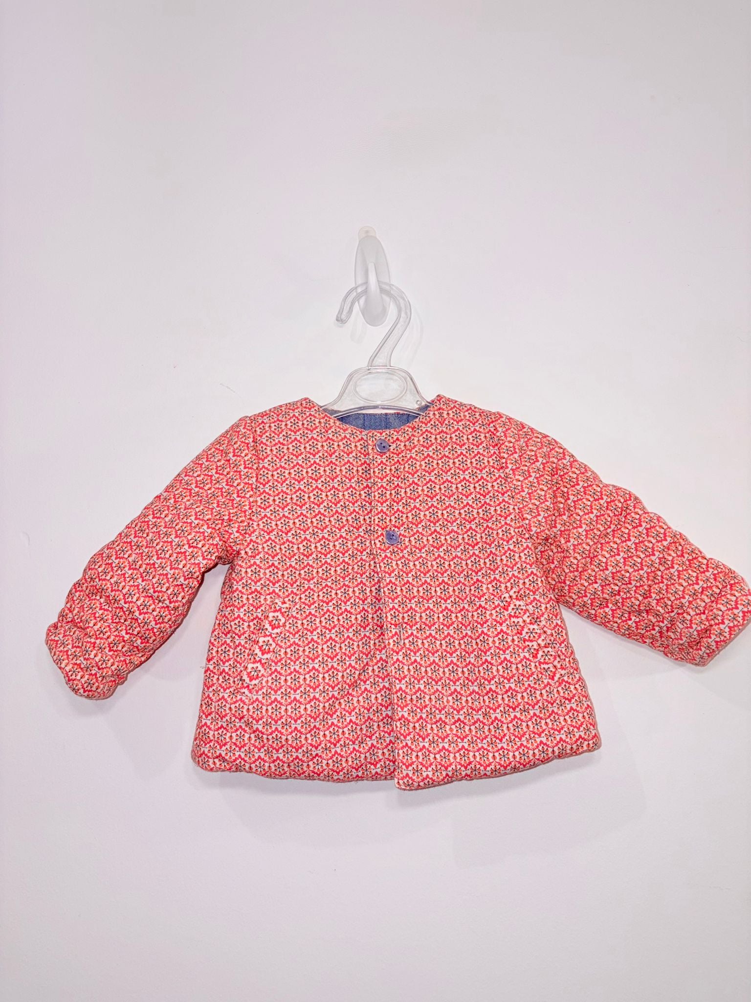 Veste matelassée et réversible