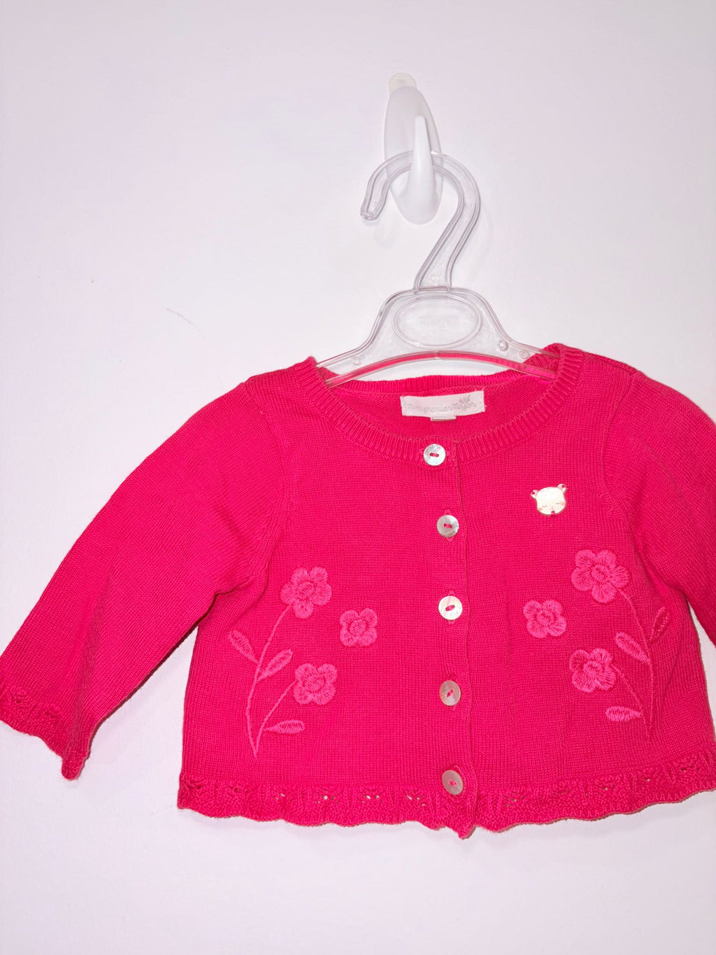Gilet avec des motifs fleurs